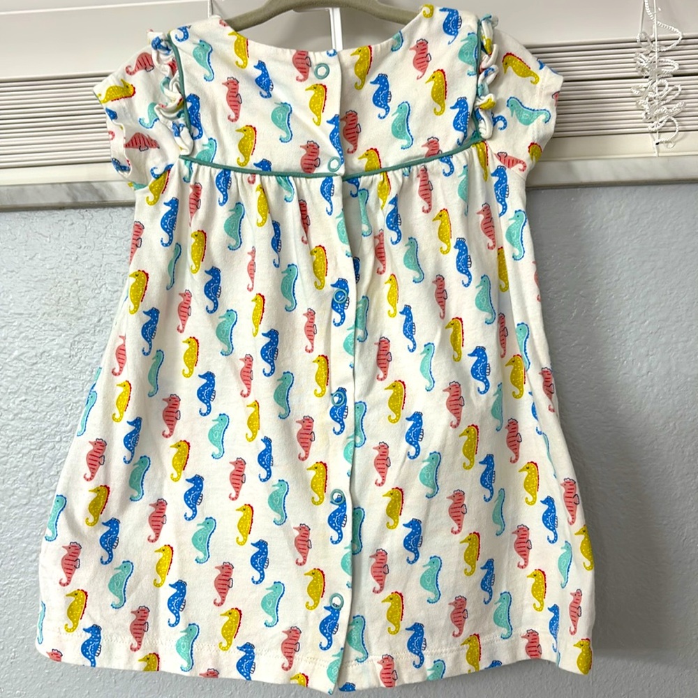 Baby Boden- EUC dress with matching bloomers. Size 6-12 months - Picture 3 of 4